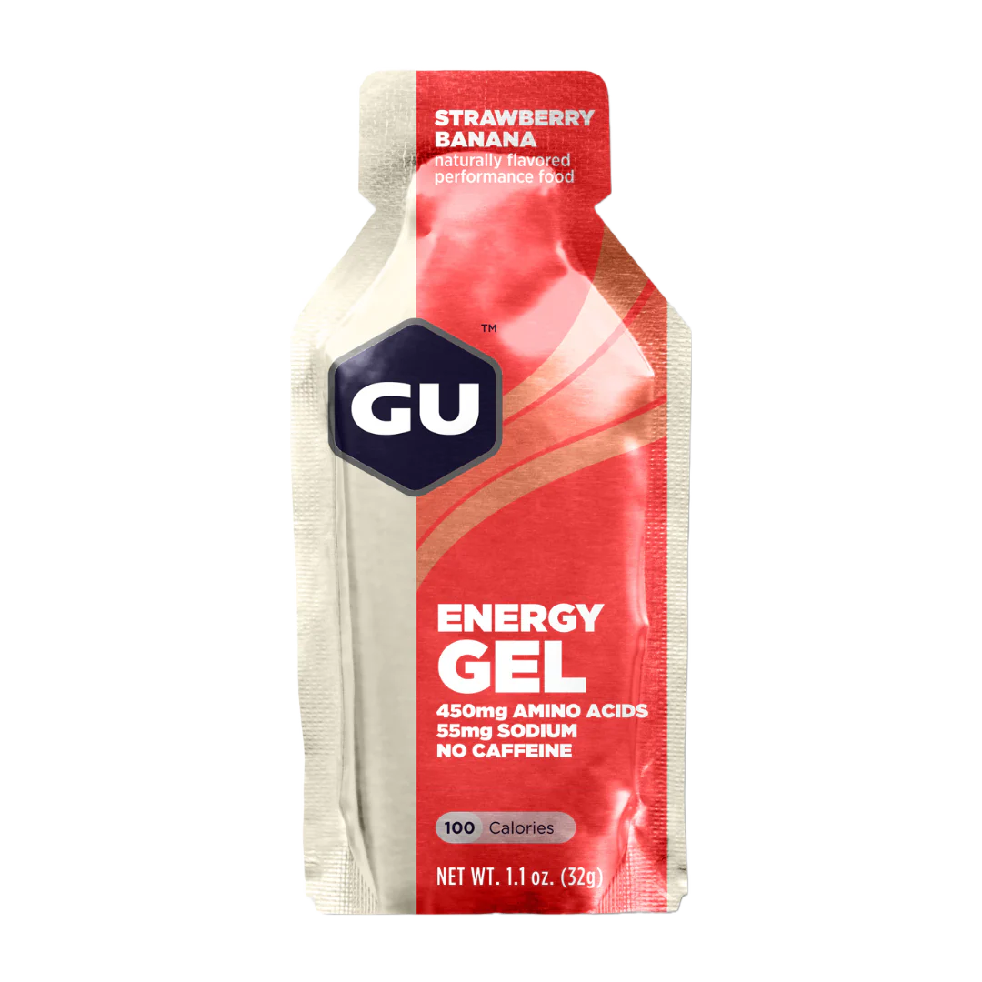 Gu Energy Strawberry Banana (Caffine Free) | 32g