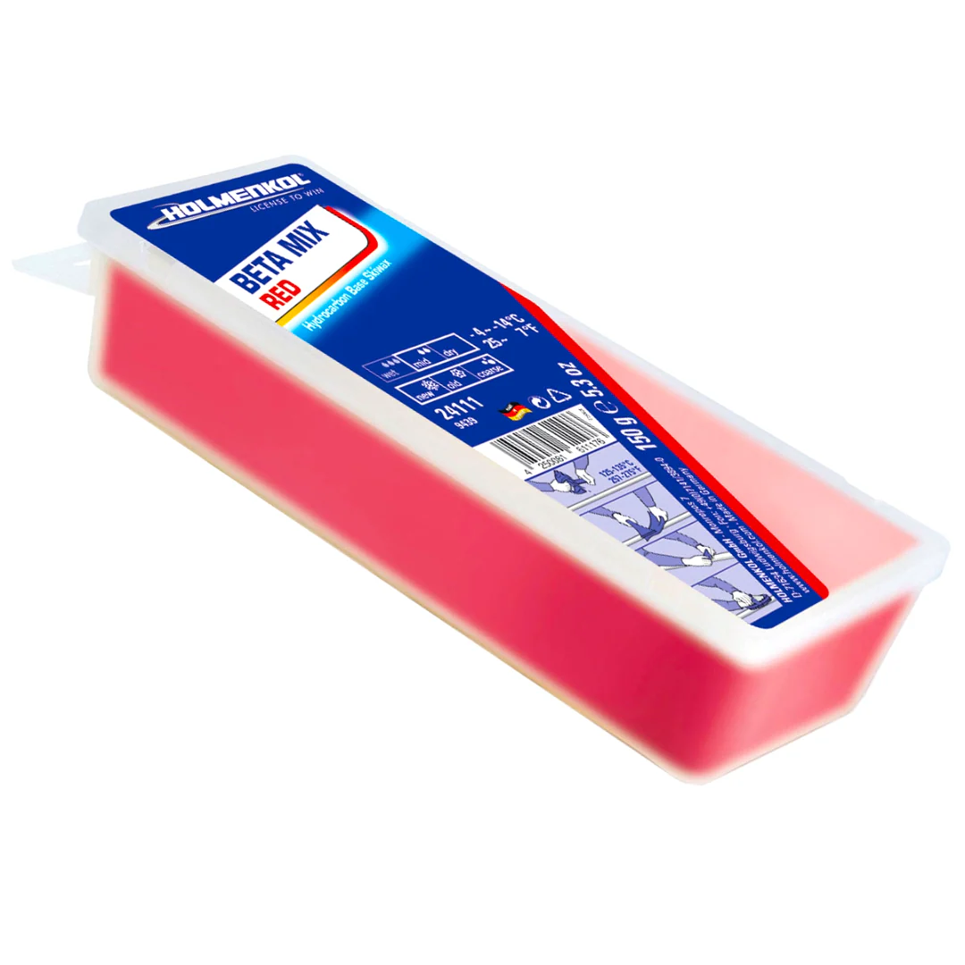 Holmenkol Betamix RED Melt Basewax (-4C/-14C) - Image 2
