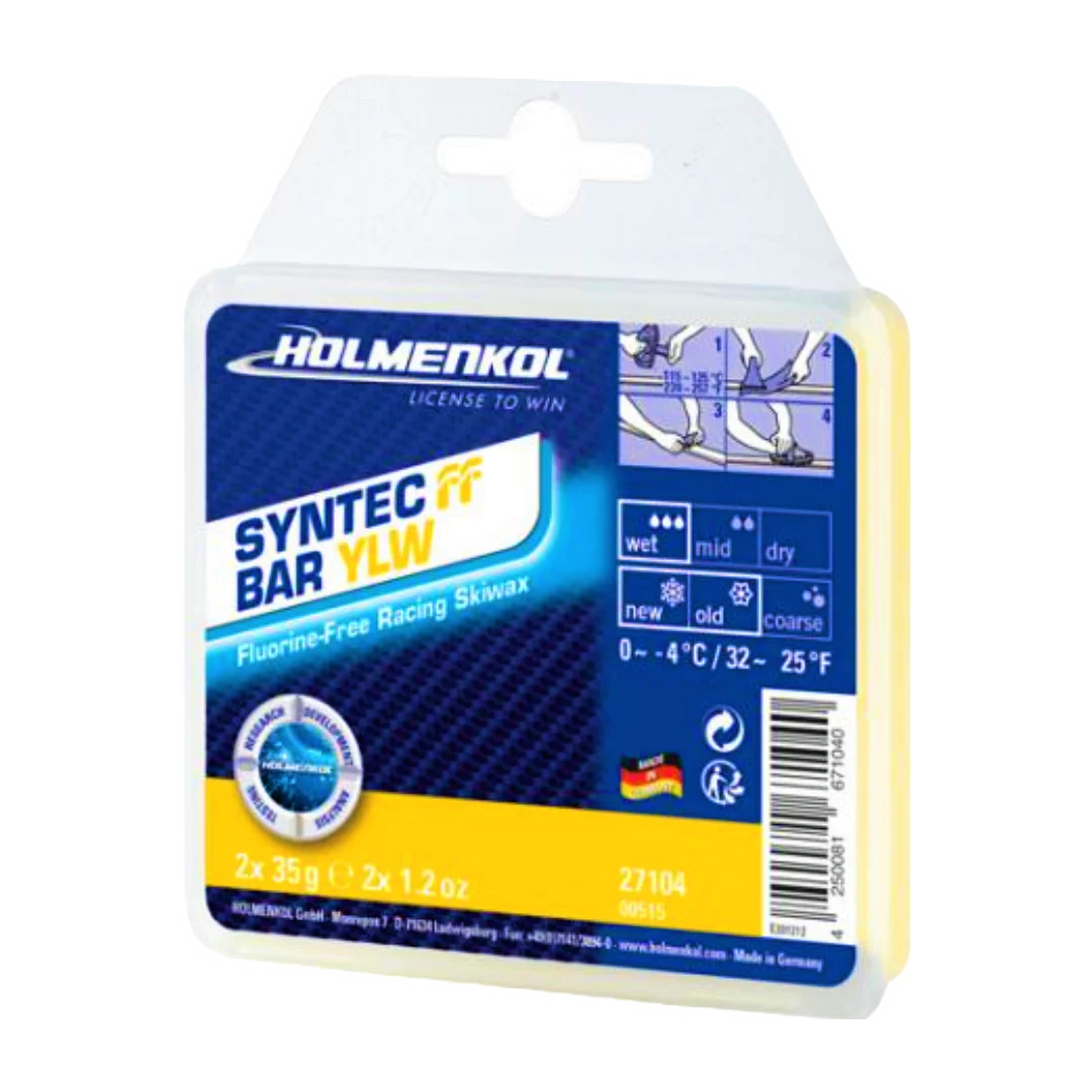 Holmenkol Syntec FF Bar YLW (0C/-4C)