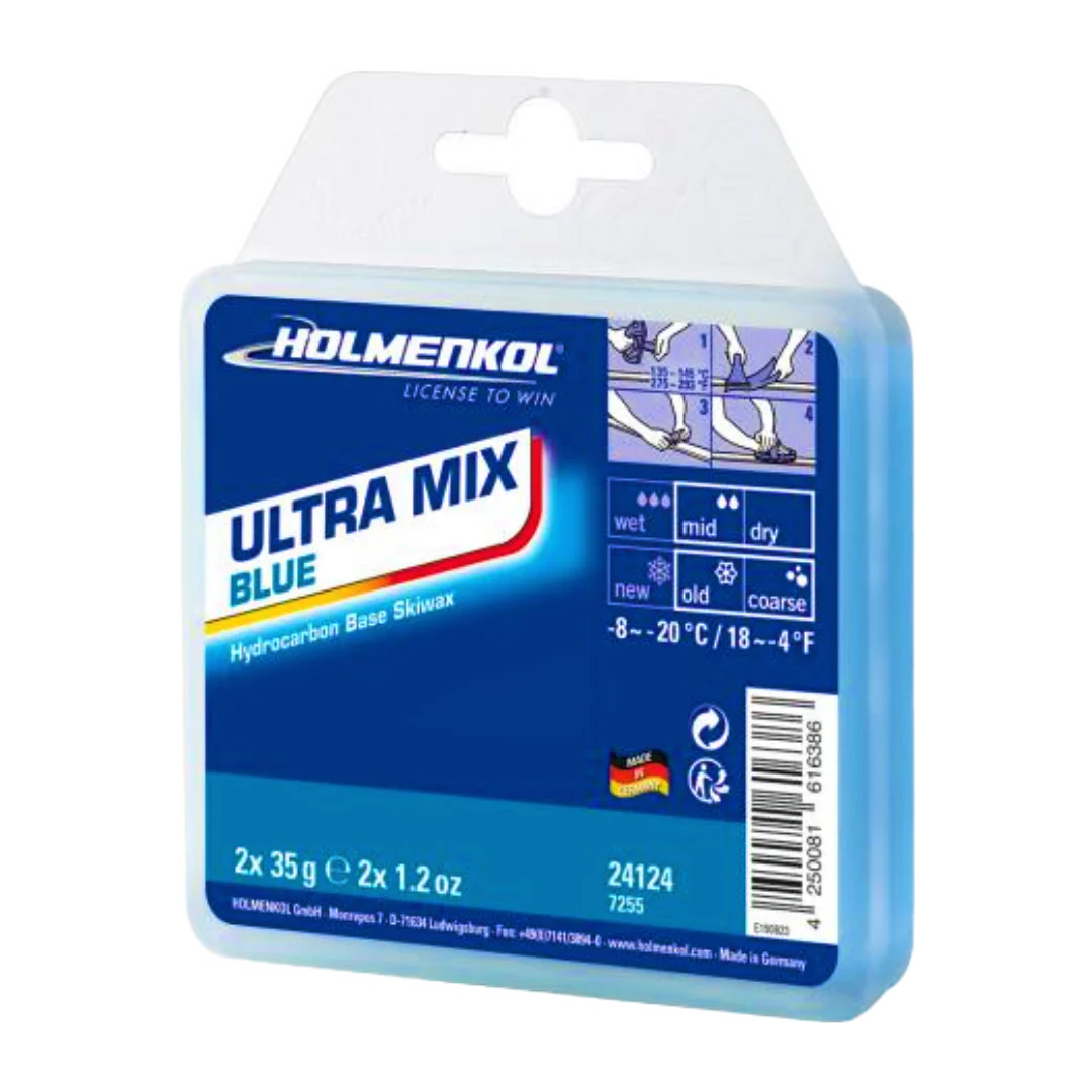 Holmenkol Ultramix BLUE Melt Basewax (-8C/-20C)
