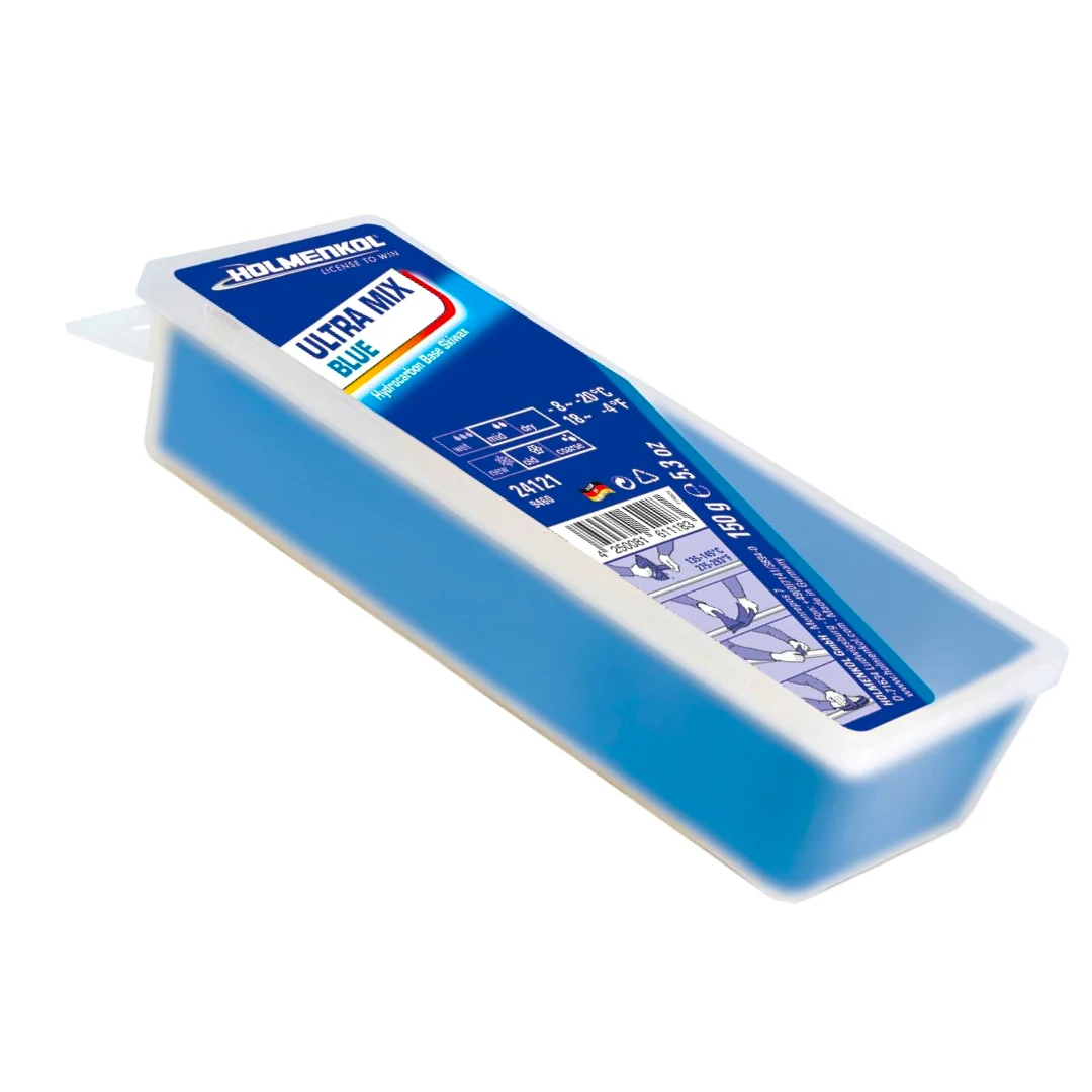 Holmenkol Ultramix BLUE Melt Basewax (-8C/-20C) - Image 2