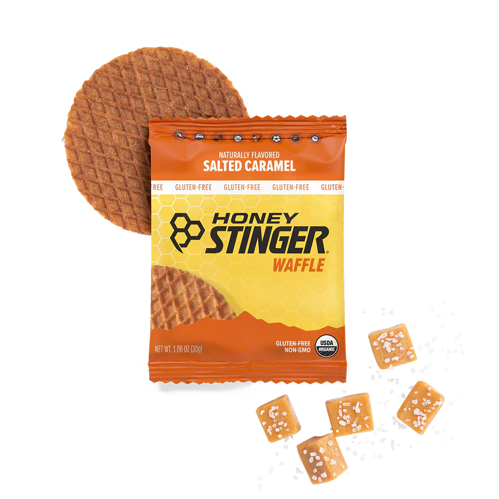 Honey Stinger Salted Caramel Waffles (Gluten Free)