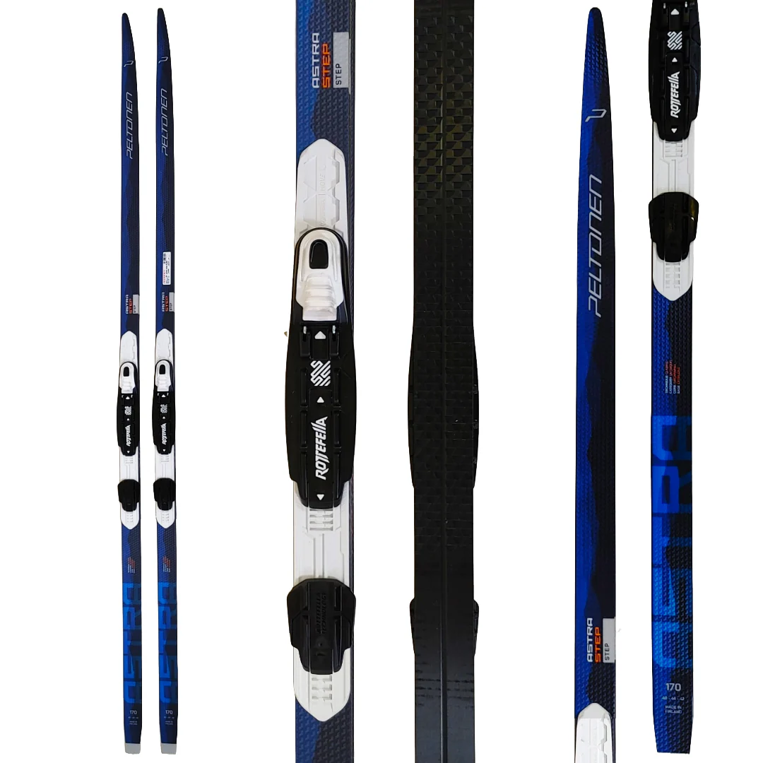 Peltonen ASTRA STEP Classic Skis + BASIC NNN Bindings & Holders