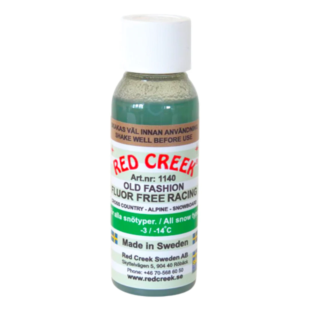 Red Creek Green 'Old Fashion' All Snow Types Liquid Glide Wax (-3C/-14C) | 90ml