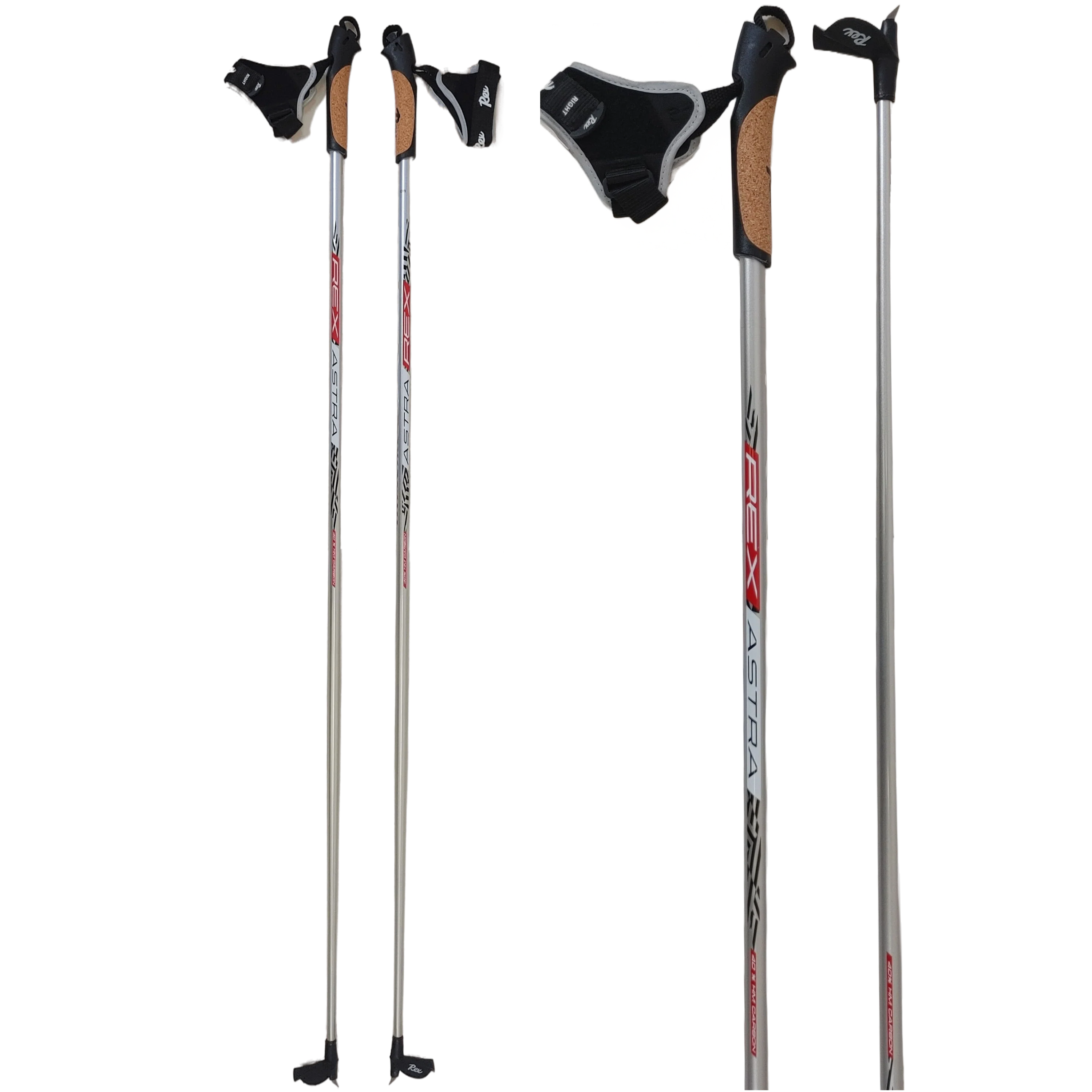 Rex Astra 40% Carbon Poles CLEARANCE