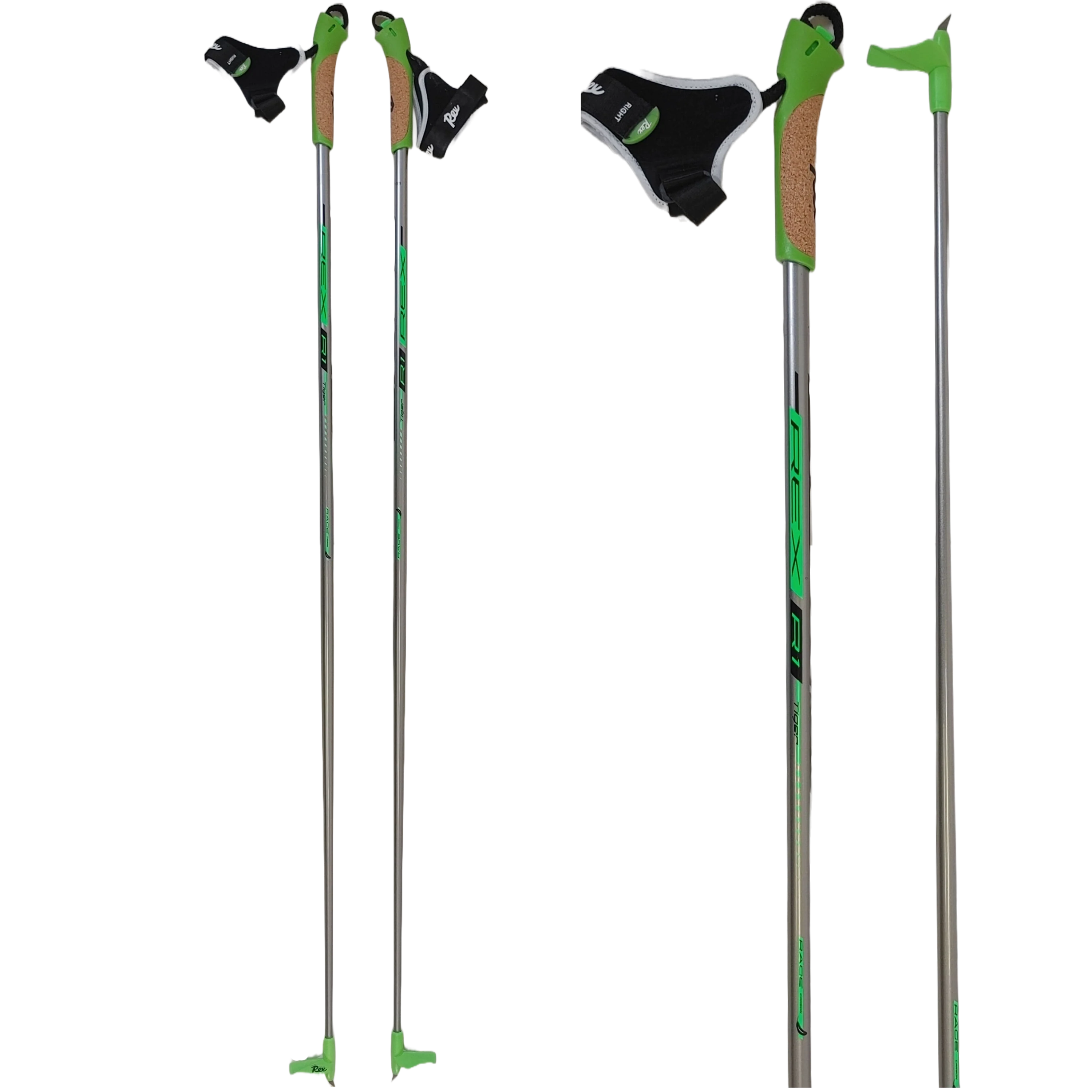 Rex R1 Tiger 90% Carbon Poles CLEARANCE