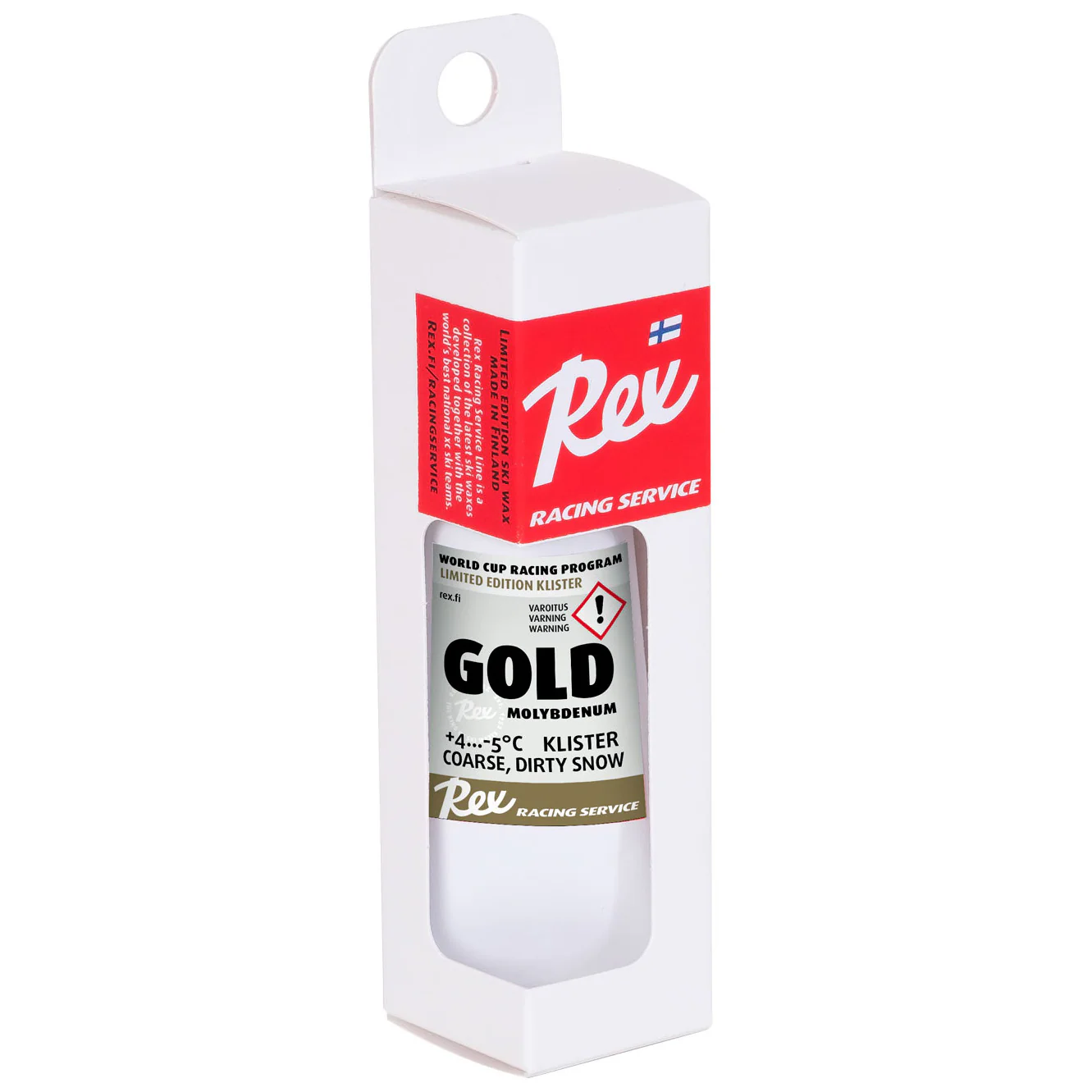 Rex Wax Gold Molybdenum Klister (4C/-5C) | 55ml