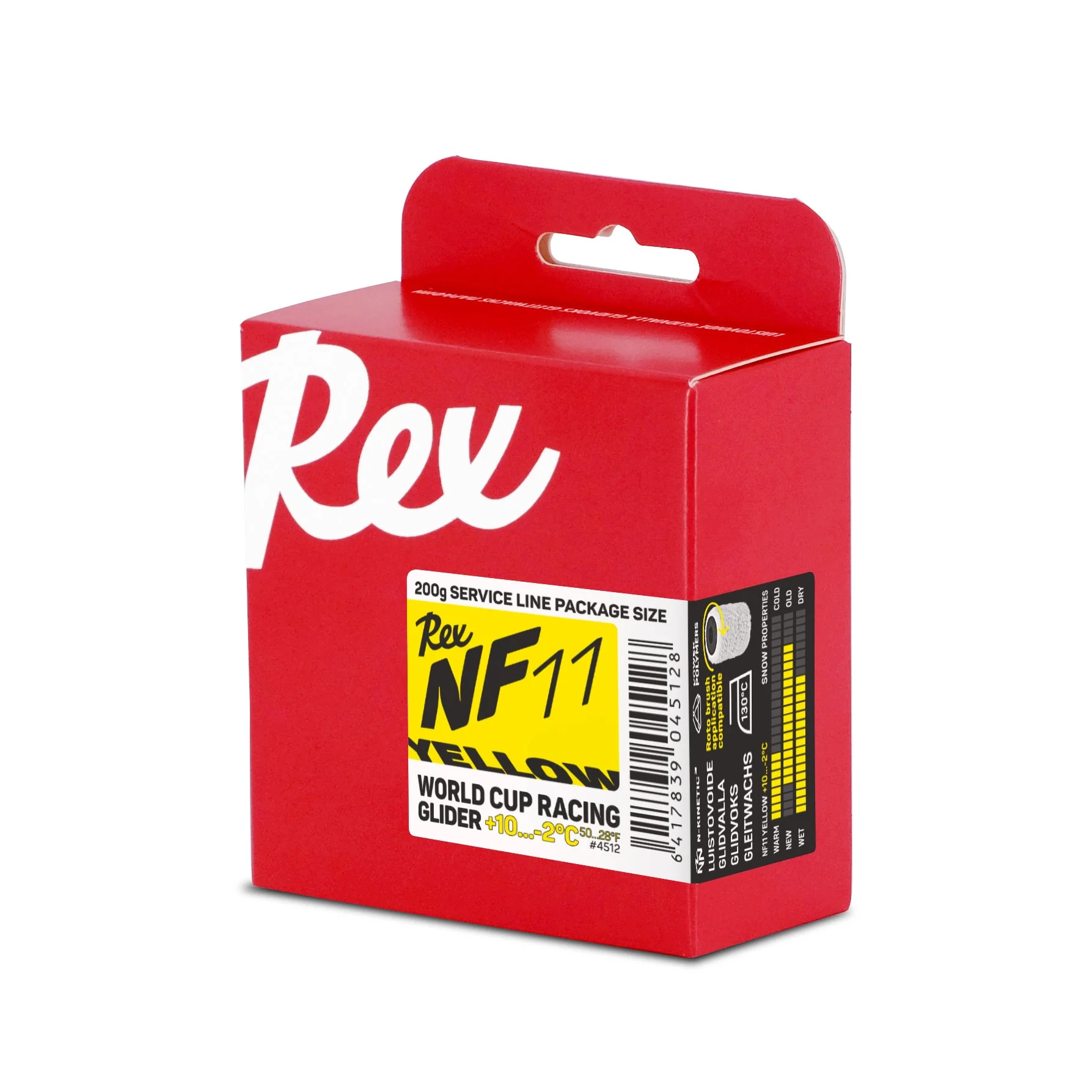 Rex Wax NF11 Yellow Block Glider (10C/-2C) - Image 2