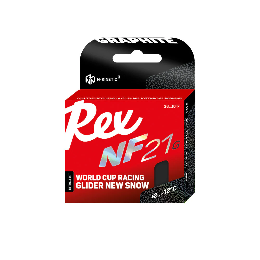 Rex Wax NF21G Black 'New Snow' Block Glider (-2C/-12C)
