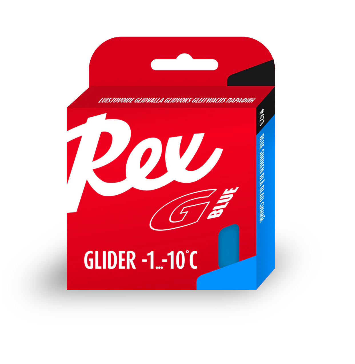 Rex Wax Racing Glide Blue Paraffin (-1C/-10C)