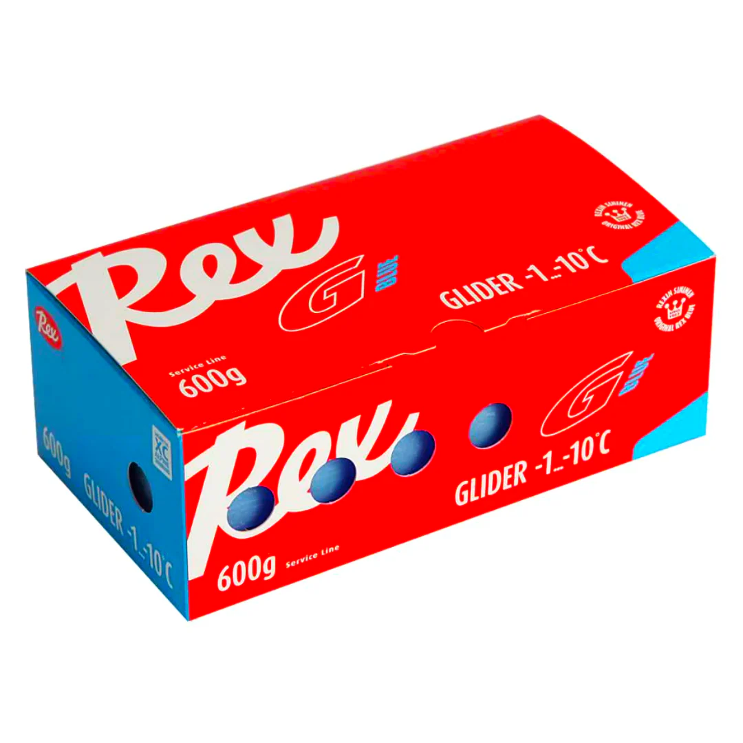Rex Wax Racing Glide Blue Paraffin (-1C/-10C) - Image 2