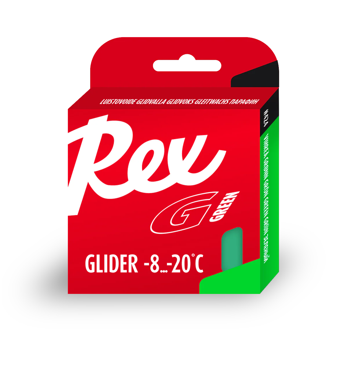 Rex Wax Racing Glide Green Paraffin (-8C/-25C) | 2x43g