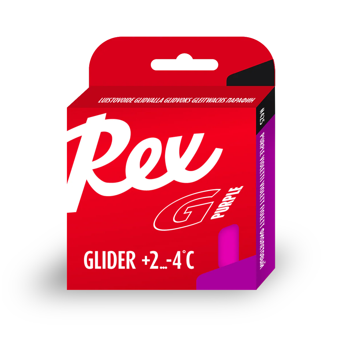 Rex Wax Racing Glide Purple Paraffin (2C/-4C)