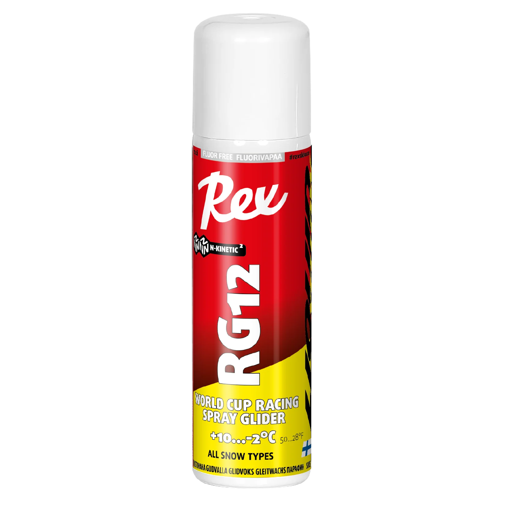Rex Wax RG12 Yellow N-Kinetic Liquid Spray Glider (10C/-2C) | 150ml