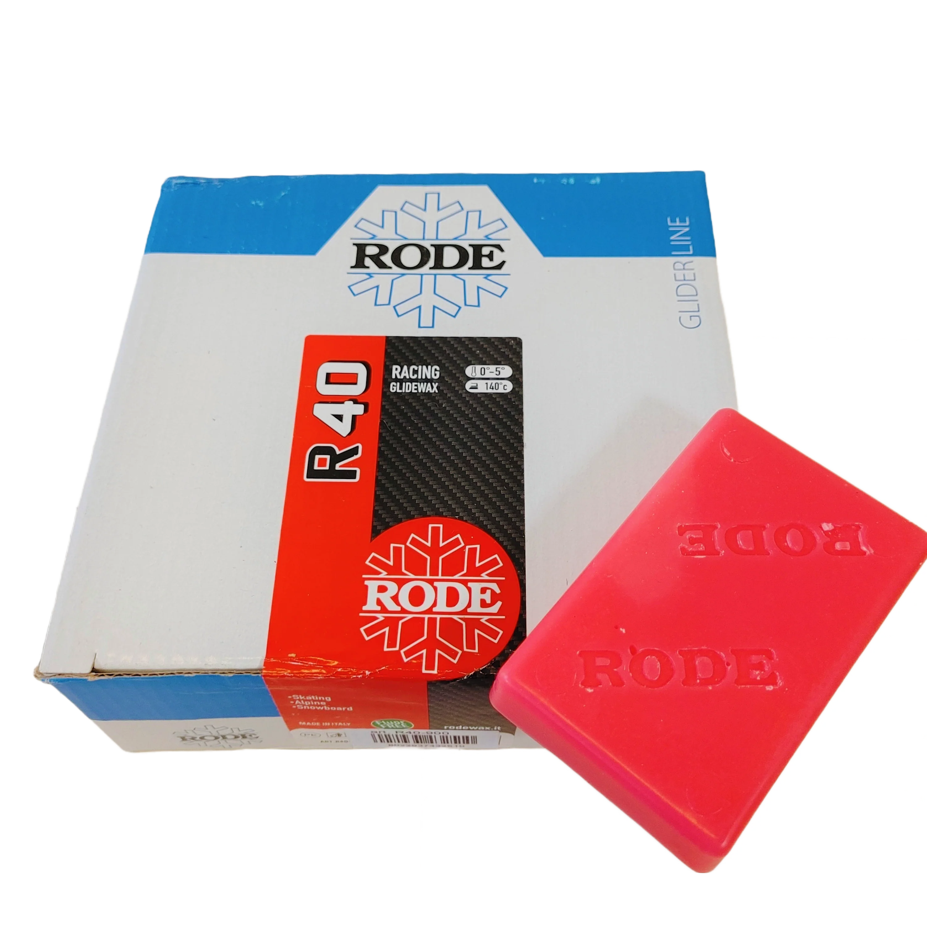 Rode R40 RACING GLIDER RED MELT WAX (0C/-5C) - Image 3