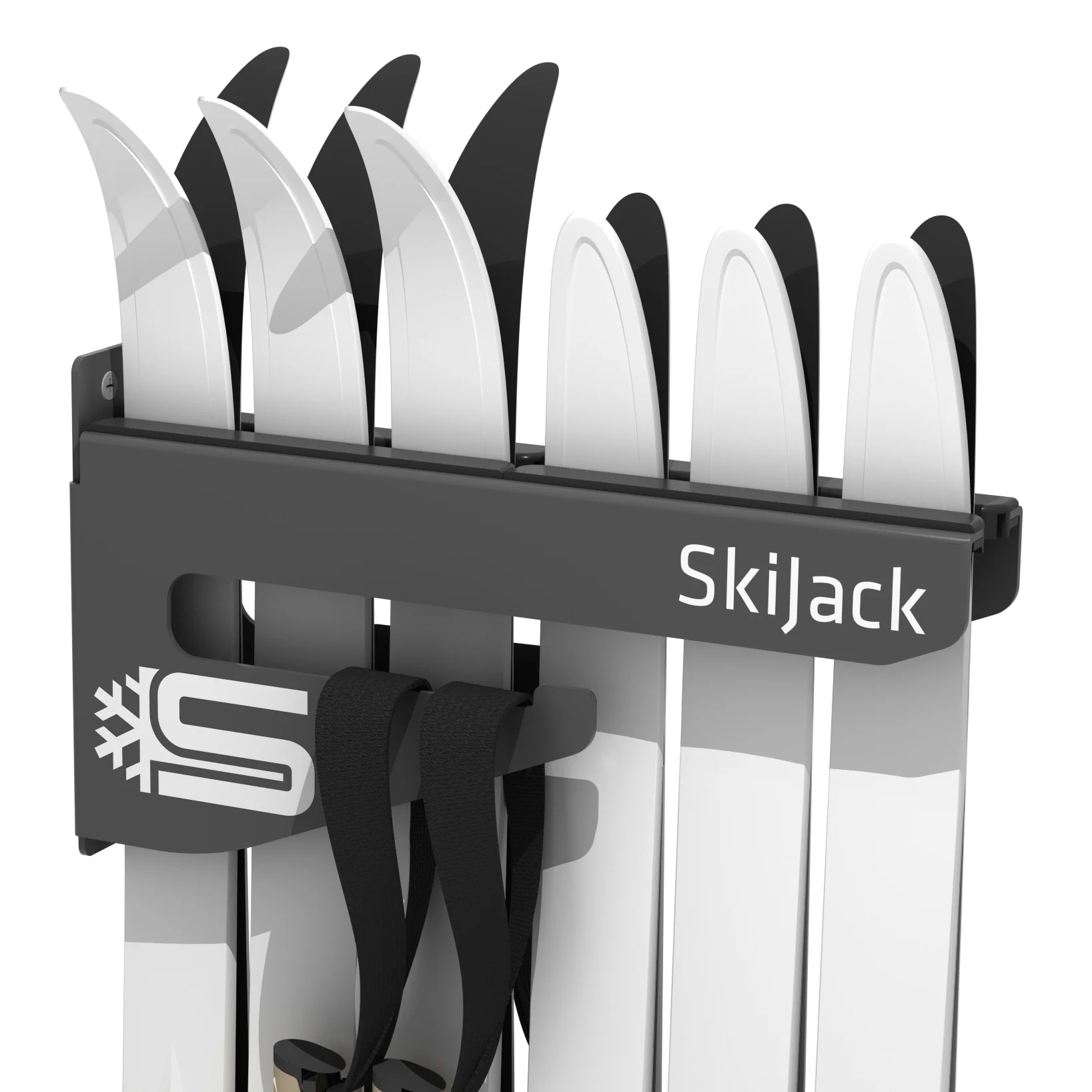 Skijack Wall-Mounted Ski and Snowboard Storage Hanger - Image 12
