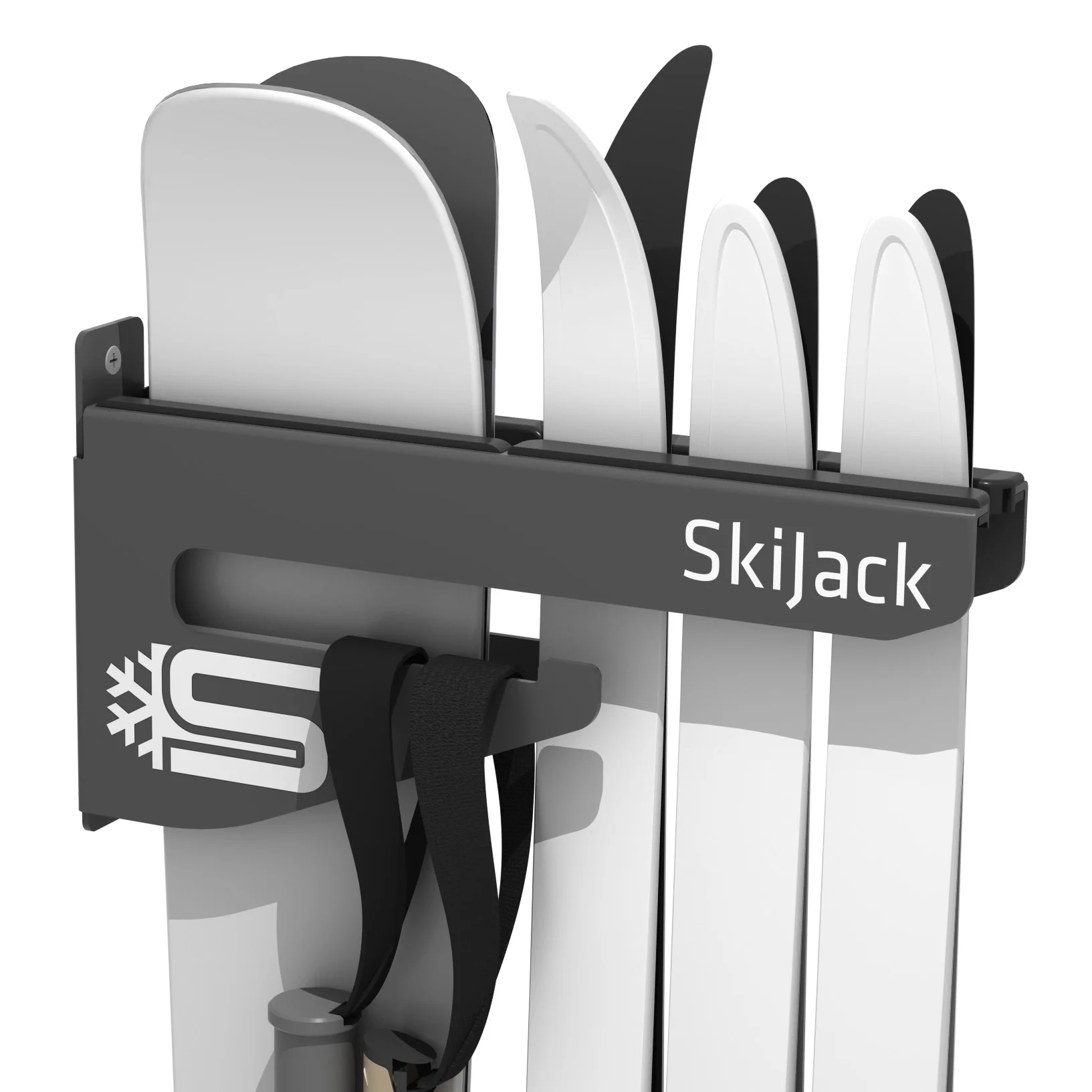 Skijack Wall-Mounted Ski and Snowboard Storage Hanger - Image 15