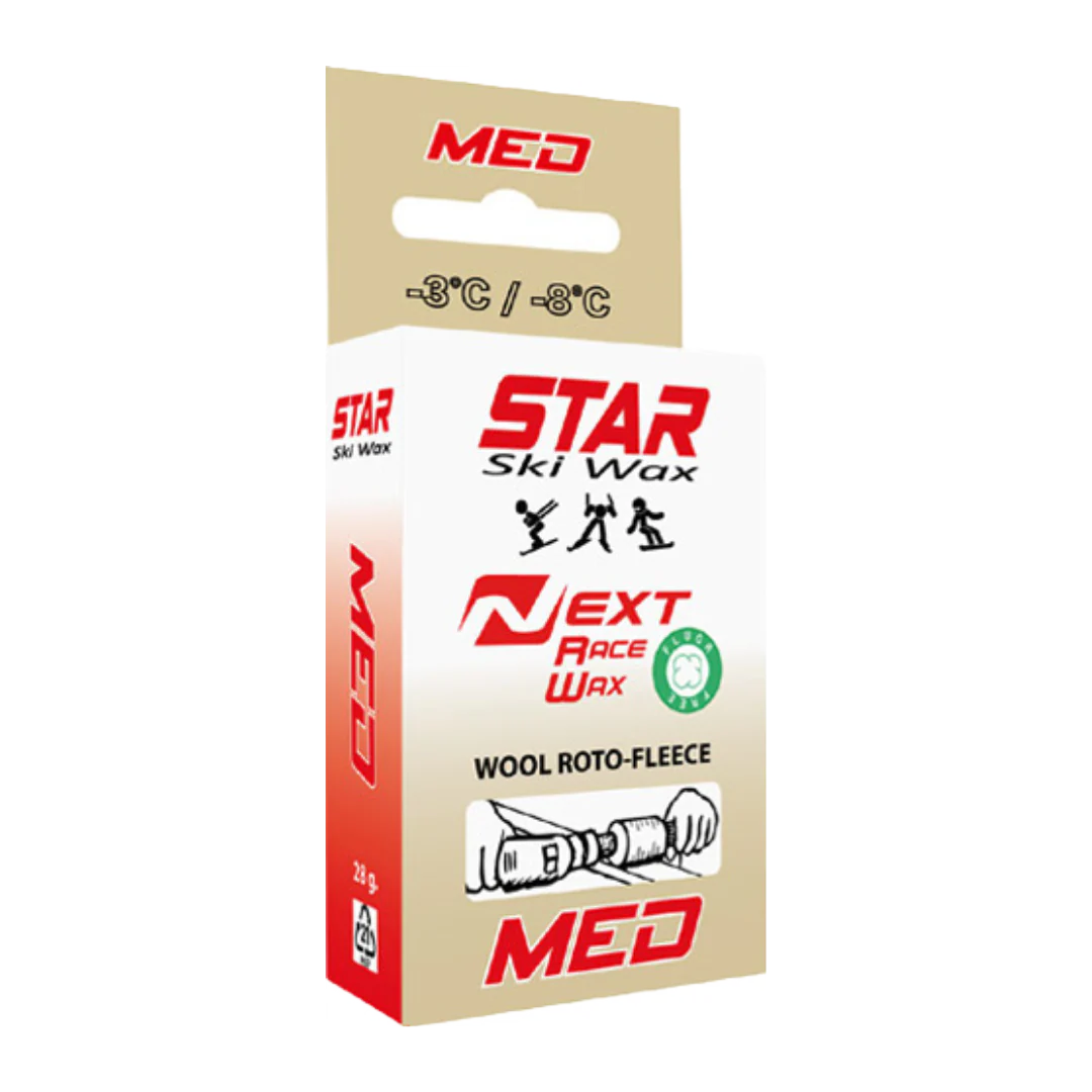 STAR NEXT MED Fluoro-Free Racing Wool-Apply BLOCK (-3C/-8C) | 28g