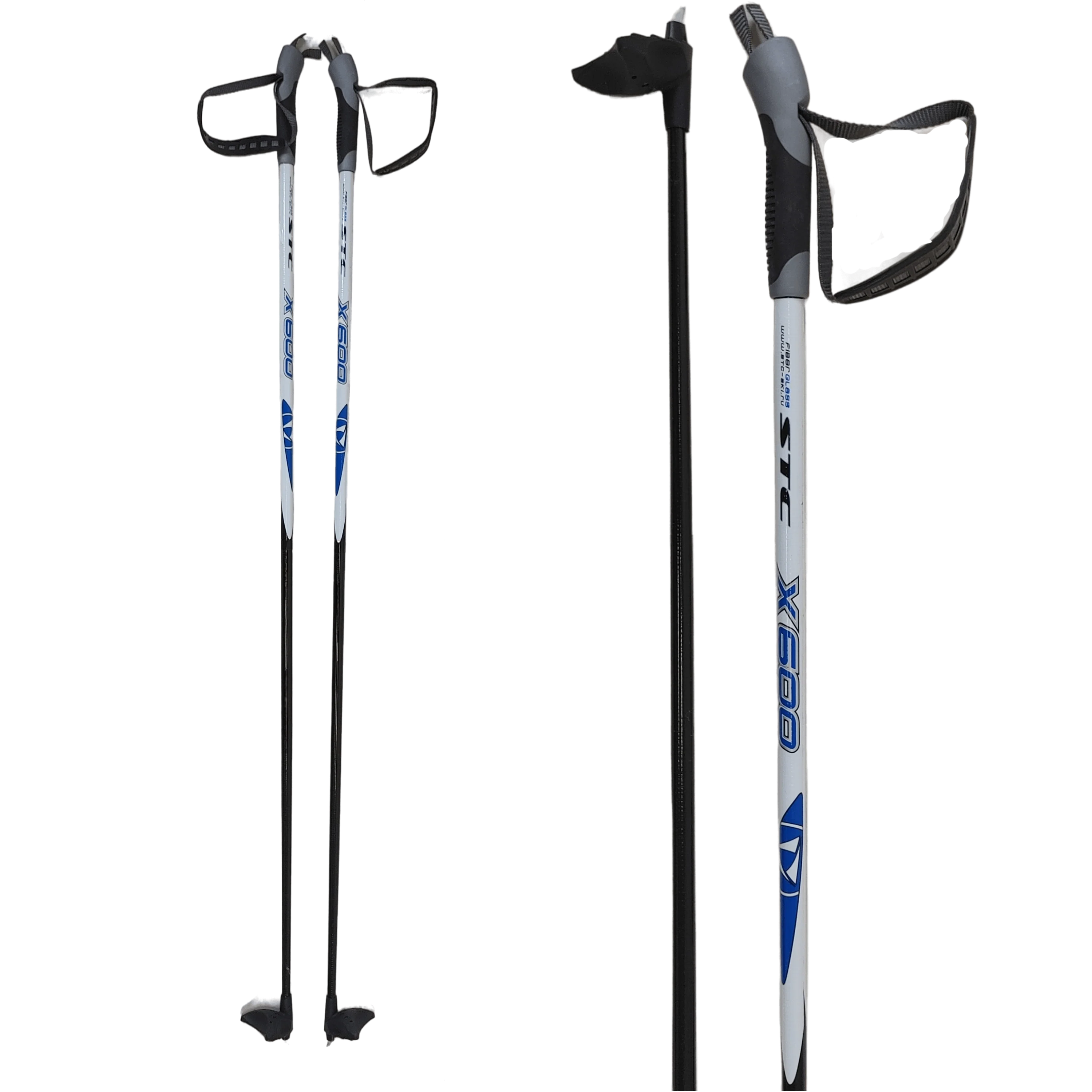 STC 100% Fibreglass Cross-Country Ski Poles