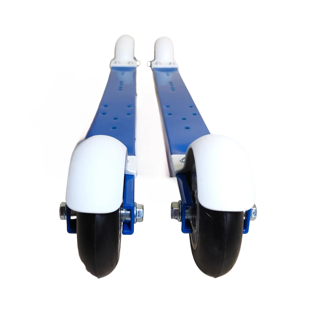 Swenor Skate Junior Aluminum Rollerskis (Blue) | Cosmetic Damage - Image 4