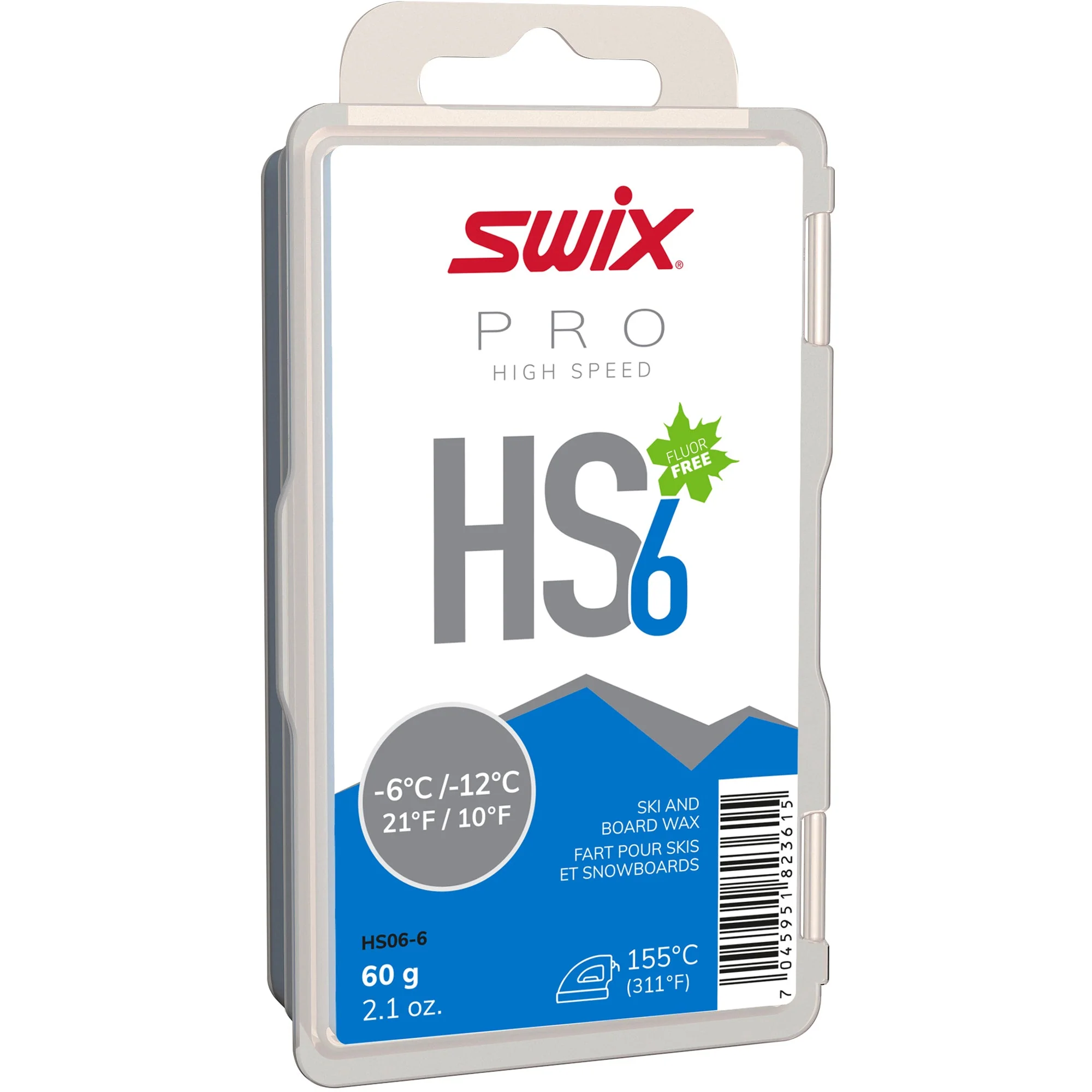 Swix HS6 Blue Melt Glider (-6C/-12C)