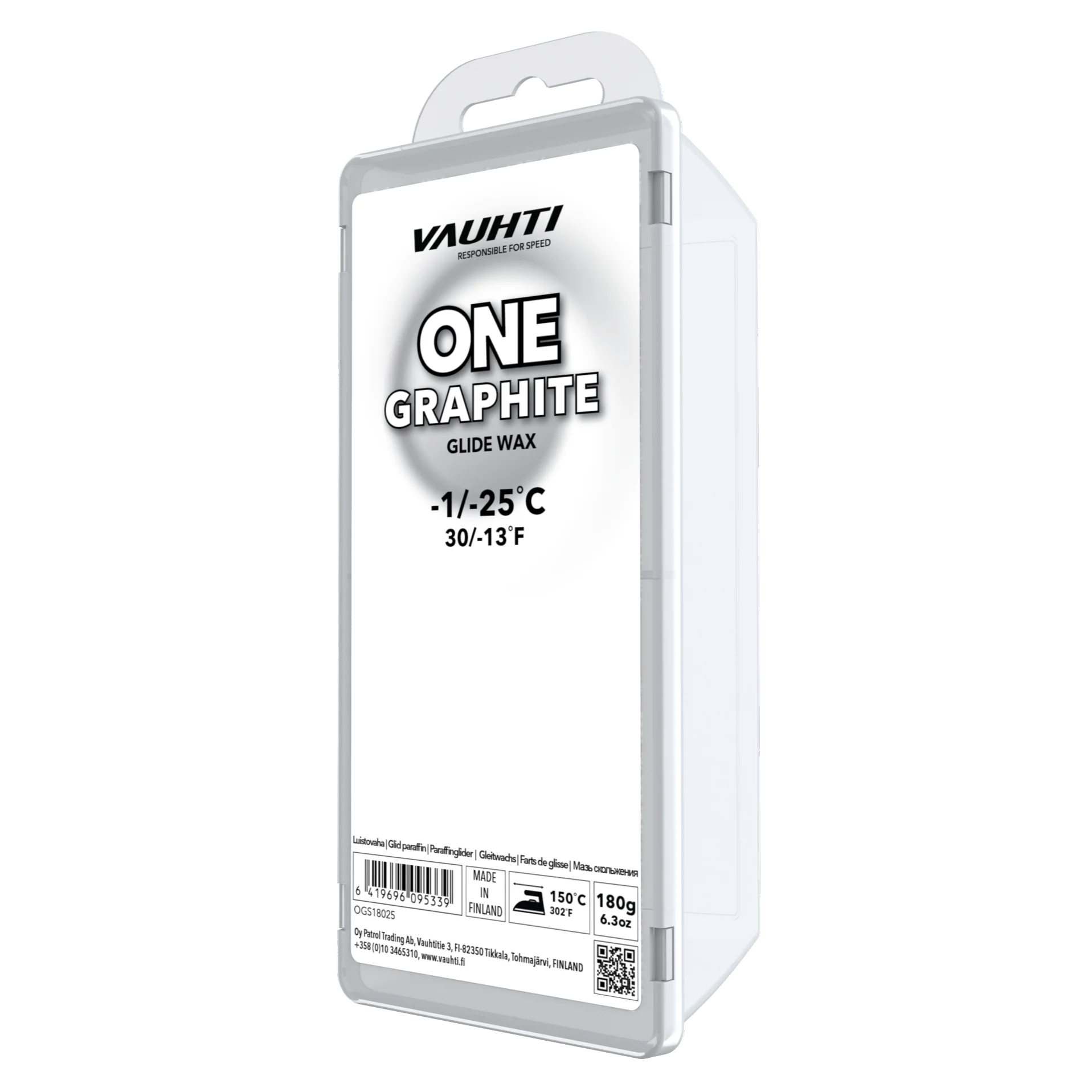 Vauhti ONE GRAPHITE Melt Wax (-1C/-25C) - Image 2