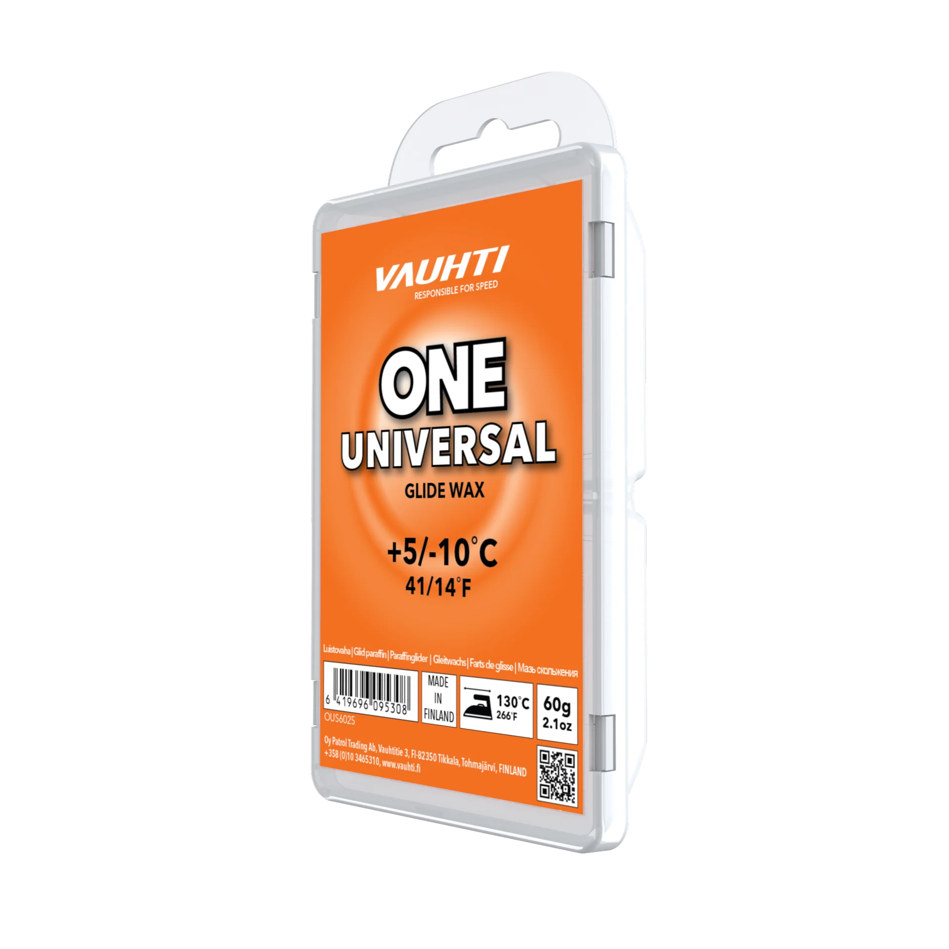 Vauhti ONE UNIVERSAL Melt Wax (5C/-10C)