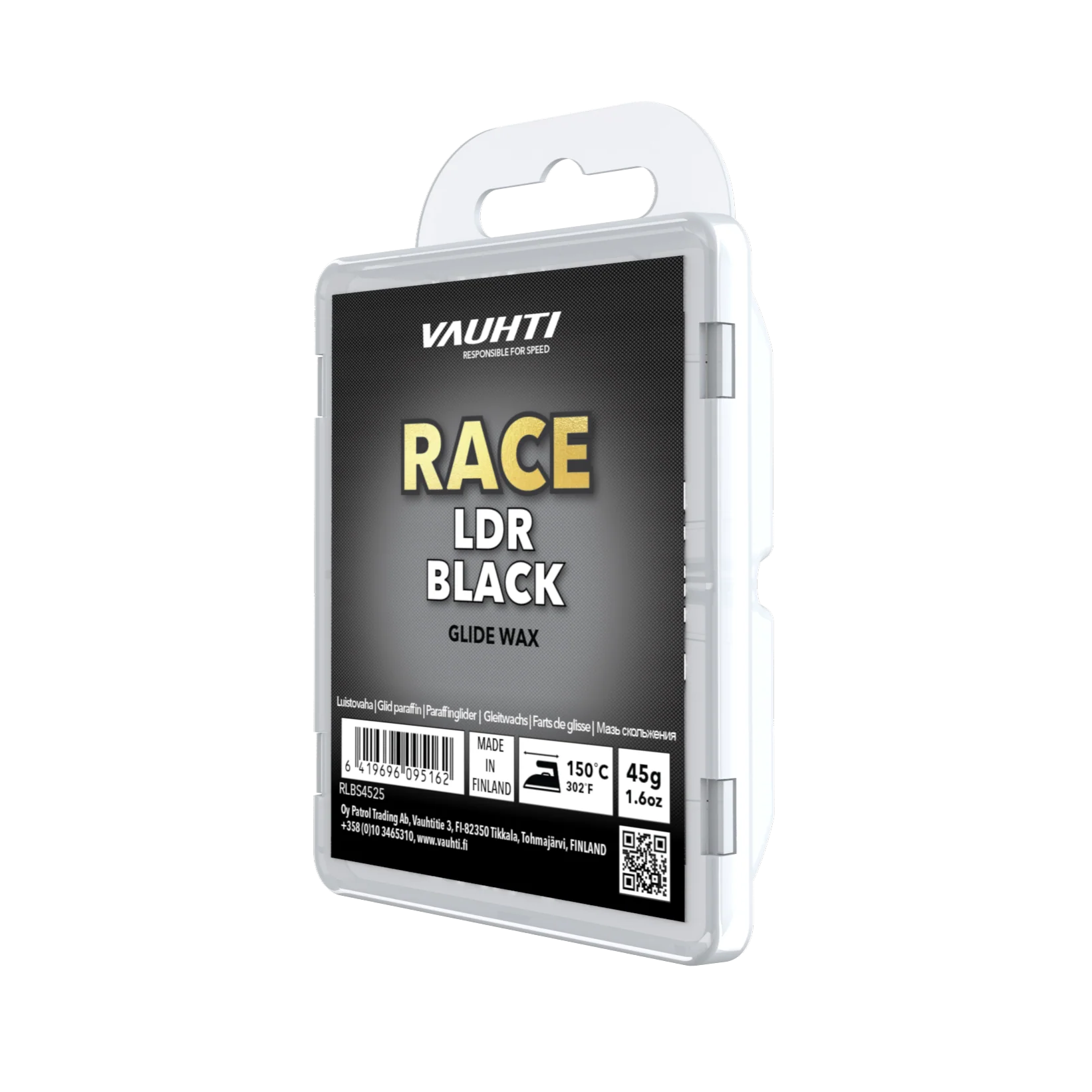 Vauhti RACE LDR BLACK Melt Wax
