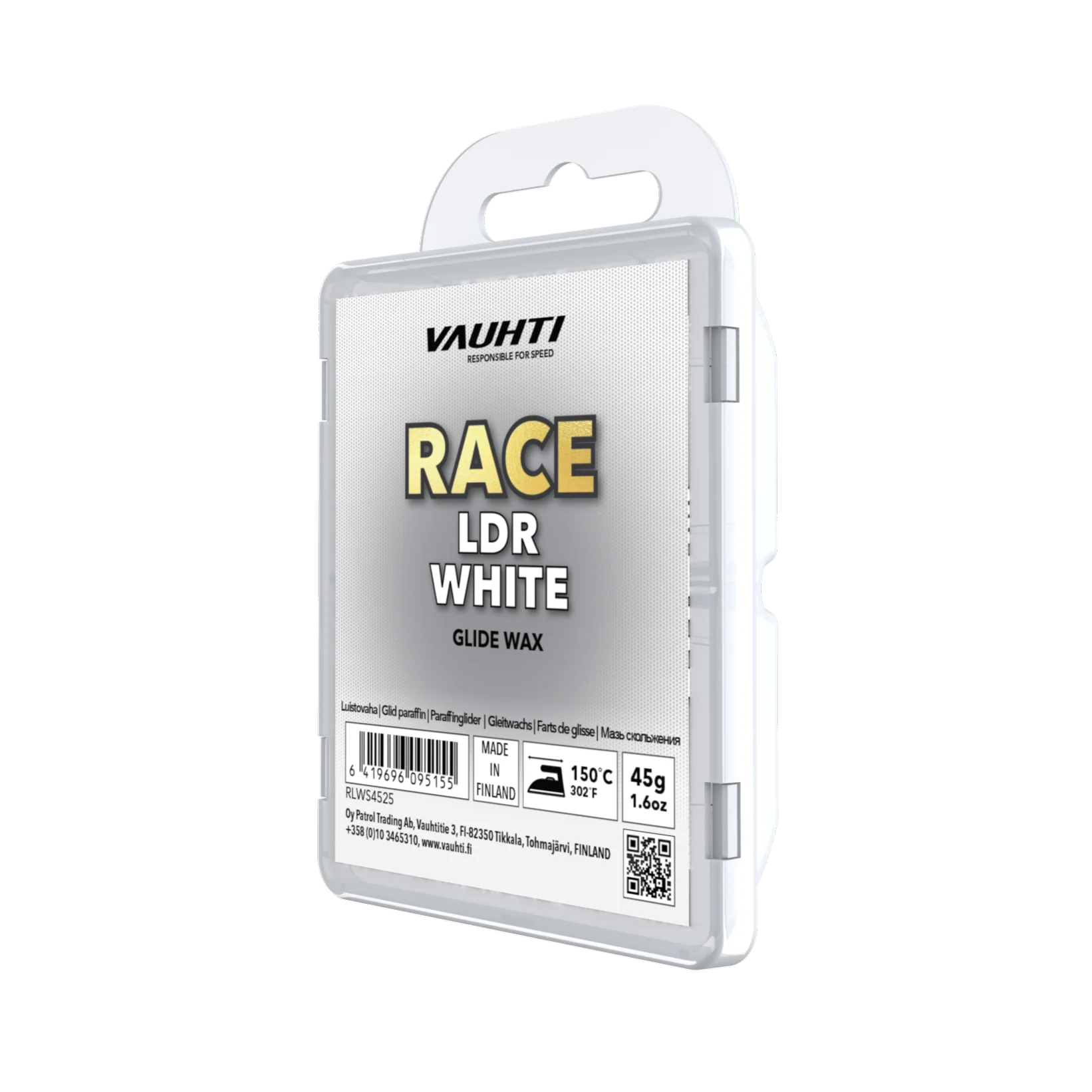 Vauhti RACE LDR WHITE Melt Wax
